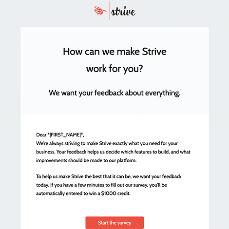 Getting Feedback Email Simple Re-engagement Feedback Email