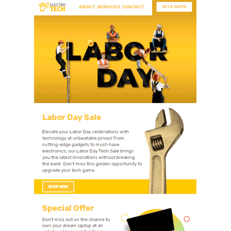 Labor Day Sale Countdown